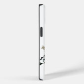 Weißkranztelefon mit Rosenstrauß Case-Mate iPhone Hülle (Rückseite / Rechts)