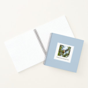 Weißkronenammer – Fine Art Vogel Fotografie: Notizblock