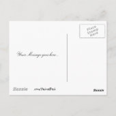 Weißkronenammer Postkarte (Rückseite)