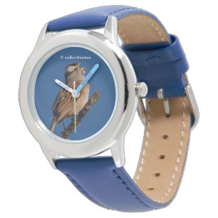Weißkronenspangen an der Sonne Armbanduhr