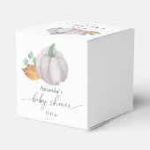 Weißkürbis Herbstbrause Geschenkschachtel (Rückseite)