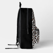 Weißleopard Bedruckter Rucksack (Links)