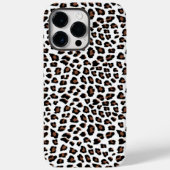 Weißleopard Case-Mate iPhone Hülle (Rückseite)