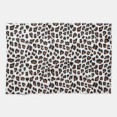 Weißleopard Geschirrtuch (Horizontal)