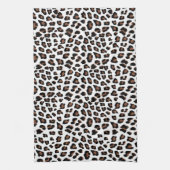 Weißleopard Geschirrtuch (Vertikal)