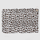 Weißleopard Golfhandtuch (Horizontal)