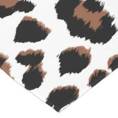 Weißleopard Großer Tischläufer (Ecke)
