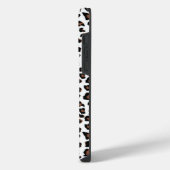 Weißleopard iPhone Hülle (Linke Seite)