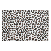 Weißleopard Kissenbezug (Rückseite-Links)
