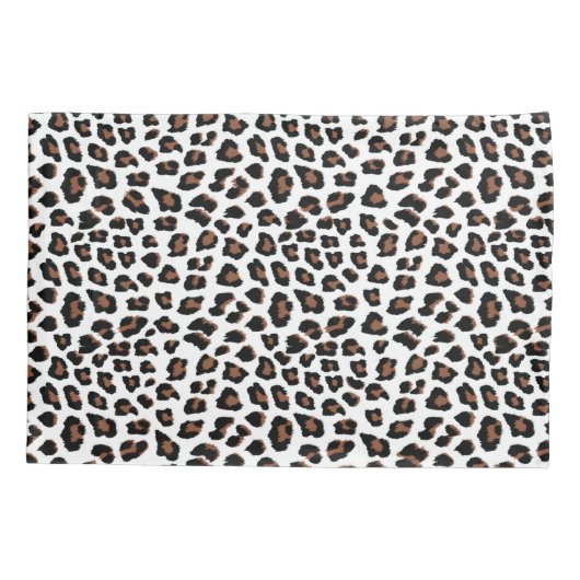 Weißleopard Kissenbezug (Rückseite-Links)