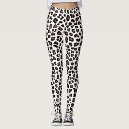 Weißleopard Leggings