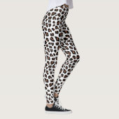Weißleopard Leggings (Rechts)