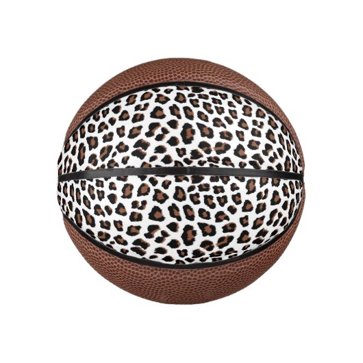 Weißleopard Mini Basketball (Vorderseite)