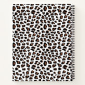 Weißleopard Notizblock (Rückseite)