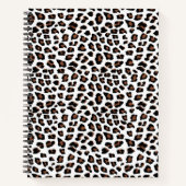 Weißleopard Notizblock (Vorderseite)