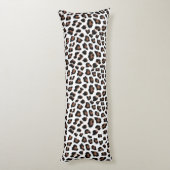 Weißleopard Seitenschläferkissen (Rückseite (Vertikal))