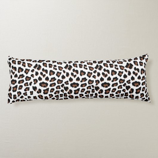 Weißleopard Seitenschläferkissen (Rückseite)