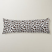 Weißleopard Seitenschläferkissen (Vorderseite)