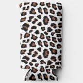 Weißleopard Selters Dosenkühler (Vorderseite)