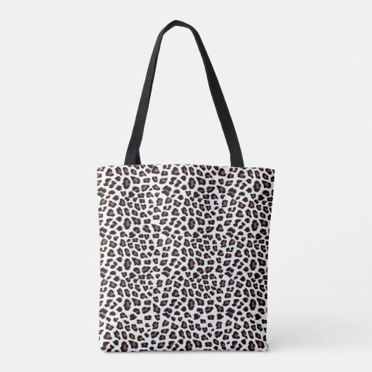 Weißleopard Tasche (Rückseite)