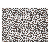 Weißleopard Tischdecke (Vorderseite (Horizontal))