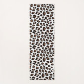 Weißleopard Yogamatte (Vorderseite)