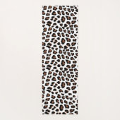 Weißleopard Yogamatte (Rückseite)