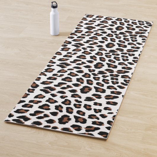 Weißleopard Yogamatte (Beispiel)