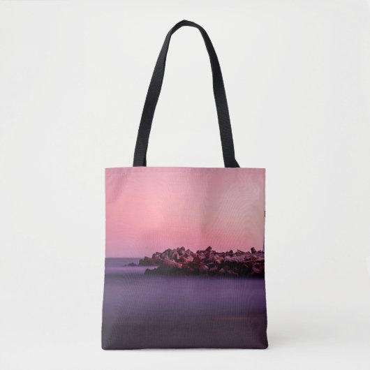 WEISSLICHTHEE AUF DER ROCKY SAASHORE TASCHE (Vorderseite)