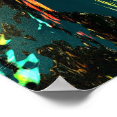 Weißloch Poster (Ecke)