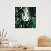 Weißloch Poster (Küche)