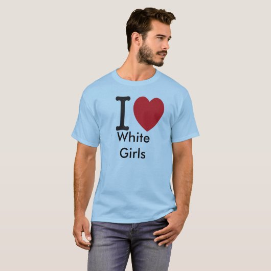 Weißmädchen der Liebe I T-Shirt (Vorne ganz)