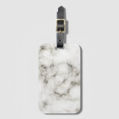 Weißmarmor Gepäckanhänger (Vorderseite Vertikal)