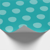 Weißmeer-Grüne Ostereier-Umhüllungspapier Geschenkpapier (Ecke)