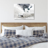 Weißmeer, Russland Leinwanddruck (Insitu (Schlafzimmer))