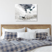 Weißmeer, Russland Leinwanddruck (Insitu (Schlafzimmer))