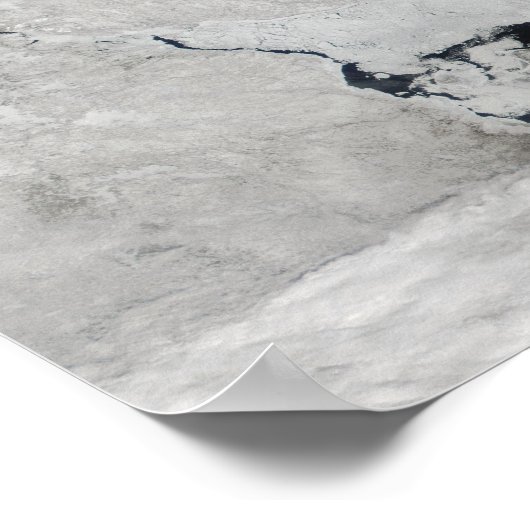 Weißmeer, Russland Poster (Ecke)