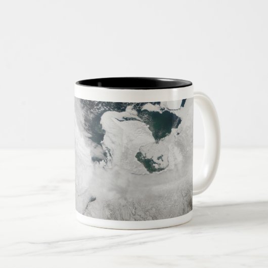 Weißmeer, Russland Zweifarbige Tasse (VorderseiteRechts)