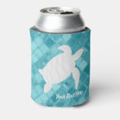 Weißmeerschildkröte (Aqua Sea) Gläser für Ihren Te Dosenkühler (Kanne Rückseite)