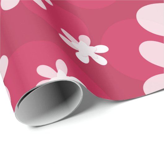 Weißmehl Geschenkpapier (Rolleneckpunkt)