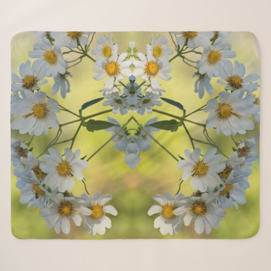 Weißmehl in Frühlingsfarben Sherpadecke (Vorderseite (Horizontal))