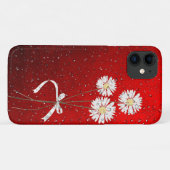 Weißmehl mit Regentropfen Case-Mate iPhone Hülle (Rückseite (Horizontal))