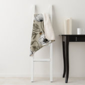 Weißmohn und Ladybugs Sherpadecke (Beispiel)