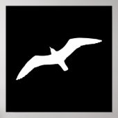 Weißmöwe Poster (Vorne)