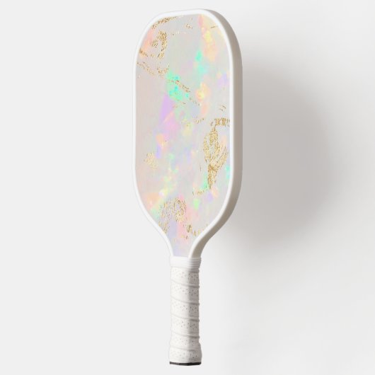 Weißopal-Effekt Pickleball Schläger (Links)