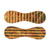 Weißorange Streifen und kleine Quadrate in Linien Baseball (Paneele)