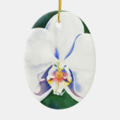 Weißorchid Keramikornament (Vorne)