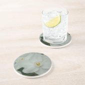 Weißorchid Untersetzer (Seite)