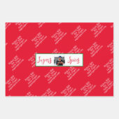 Weißpapier für Zuckerspieße mit einem Set von 3 St Geschenkpapier Set (Vorderseite 3)