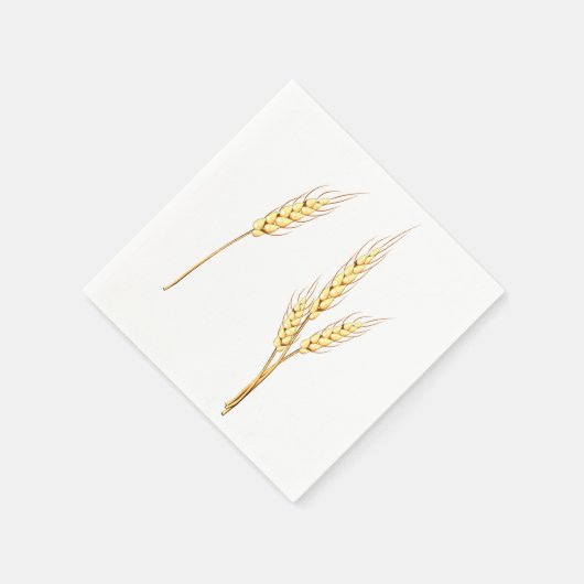 Weißpapier Napkins Serviette (Ecke)